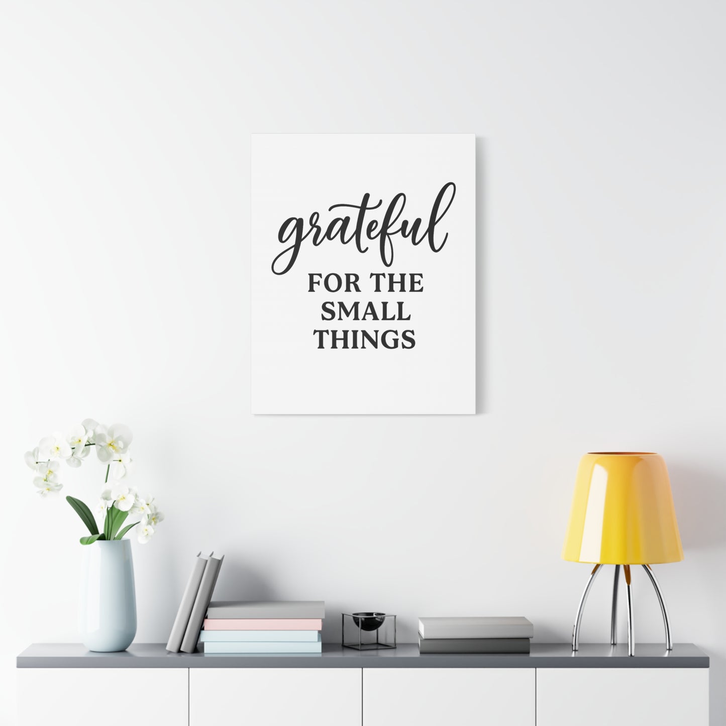 Grateful Wall Art | Inspirational Christian Home Decor-Matte Canvas, Stretched, 1.25"