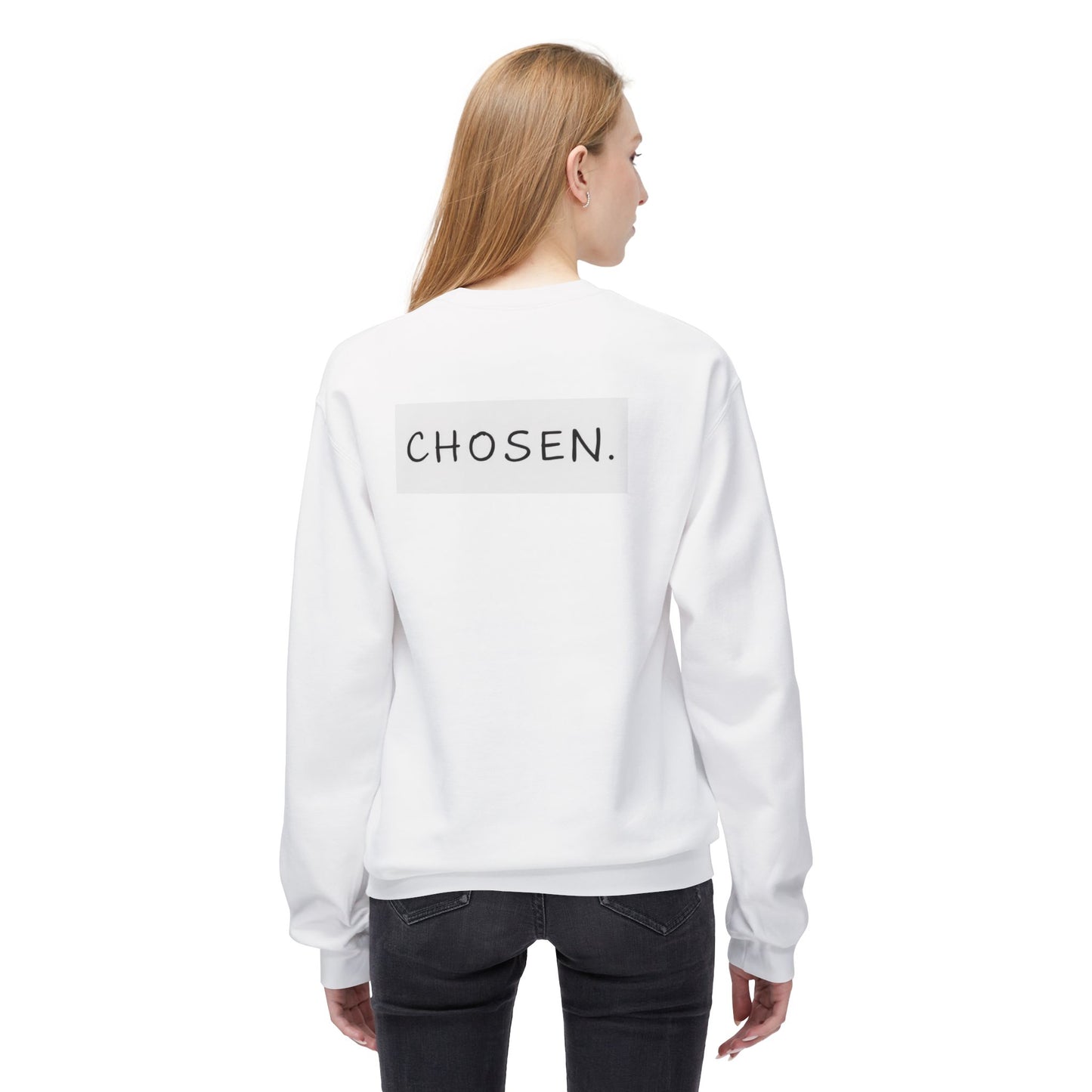 Unisex Chosen Fleece Crewneck Sweatshirt
