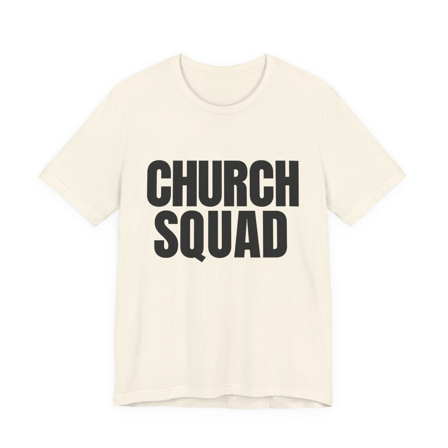 Church Squad Unisex Tee, Christian Apparel, Group Outing Shirt, Faith-Based Gift, Church Events Clothing