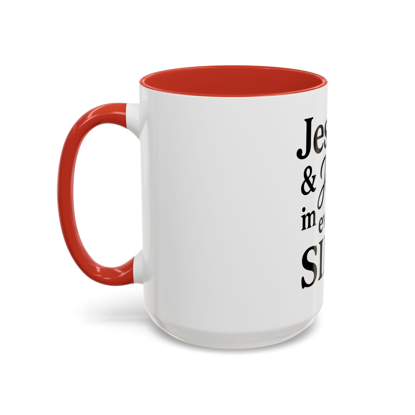 Jesus & Joy in Every Sip Christian Mug – Inspirational Faith Drinkware