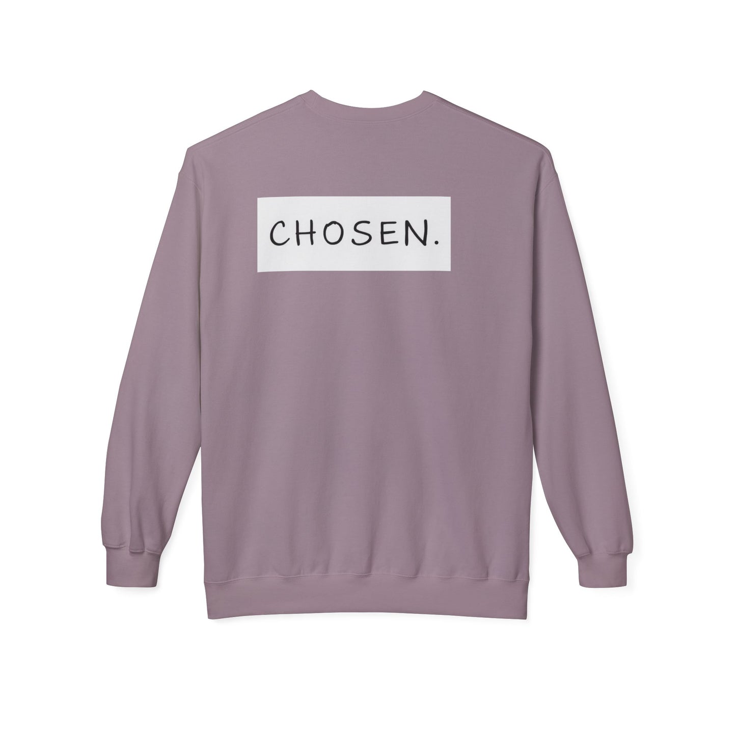 Unisex Chosen Fleece Crewneck Sweatshirt