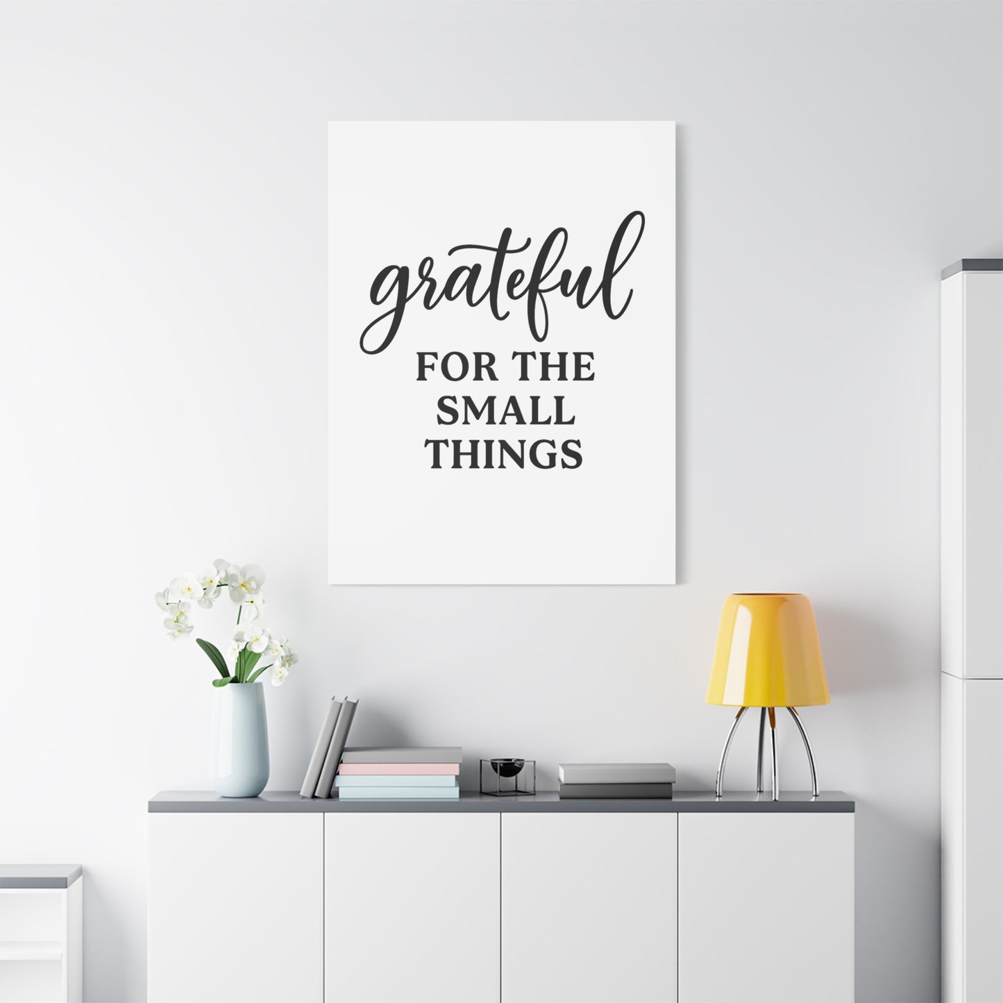 Grateful Wall Art | Inspirational Christian Home Decor-Matte Canvas, Stretched, 1.25"