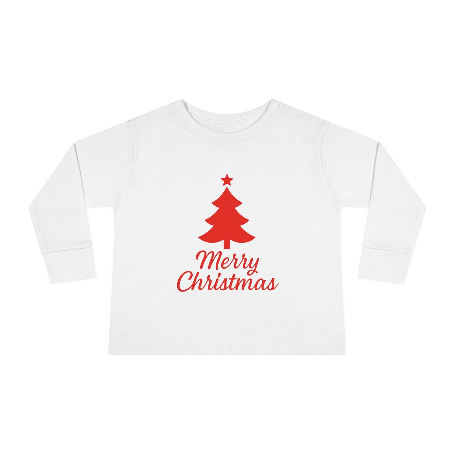 Toddler Christmas Tree Long Sleeve Tee
