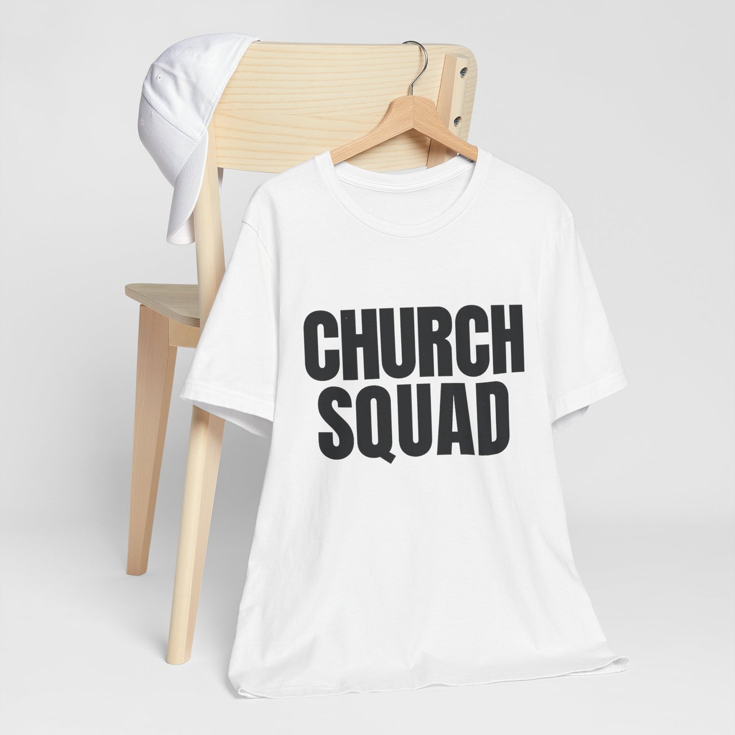 Church Squad Unisex Tee, Christian Apparel, Group Outing Shirt, Faith-Based Gift, Church Events Clothing