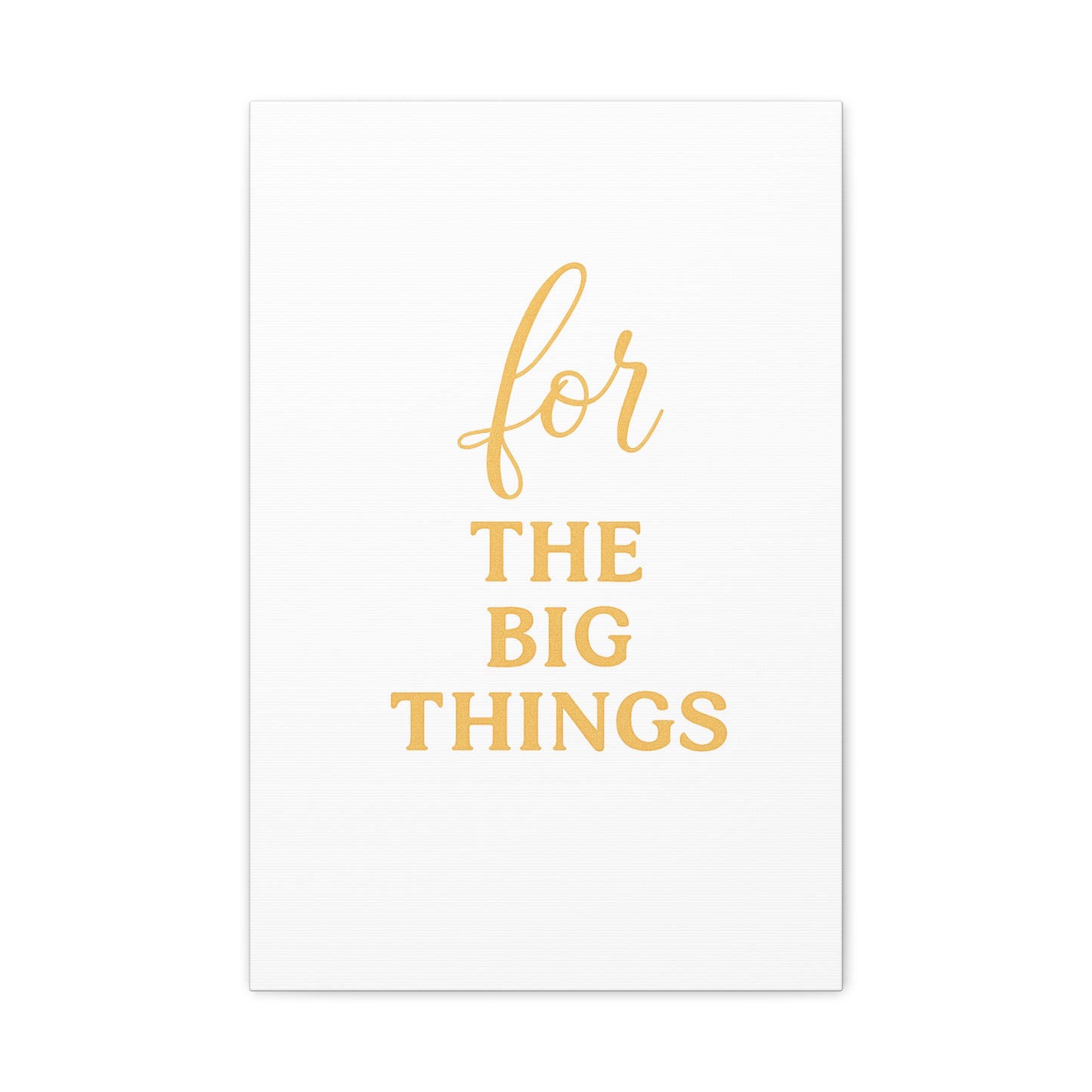 Grateful Wall Art | Inspirational Christian Home Decor - Matte Canvas, Stretched, 1.25"