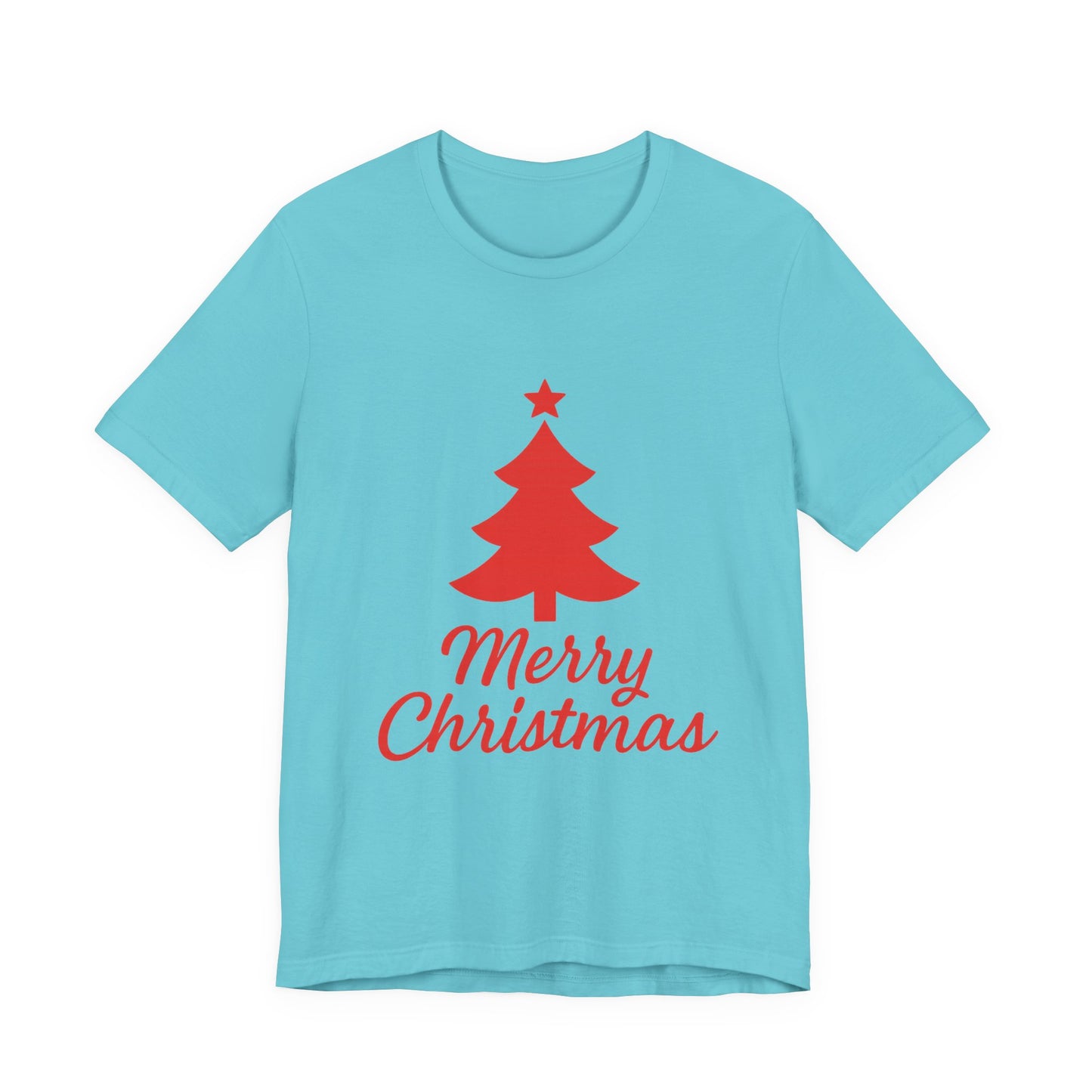 Merry Christmas Unisex Heavy Cotton Tee – Faith-Inspired Holiday Shirt