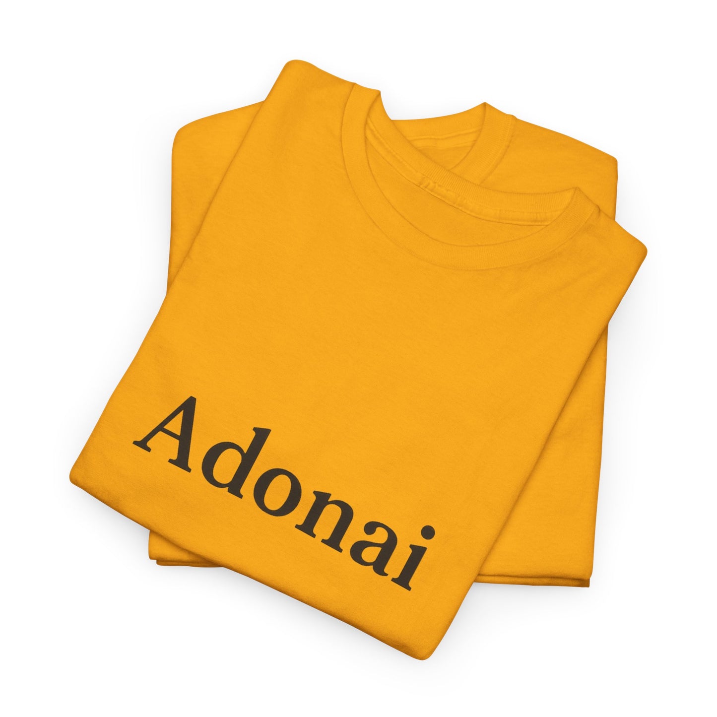 Adonai T-Shirt – Lord and Master Hebrew Name of God Unisex Tee