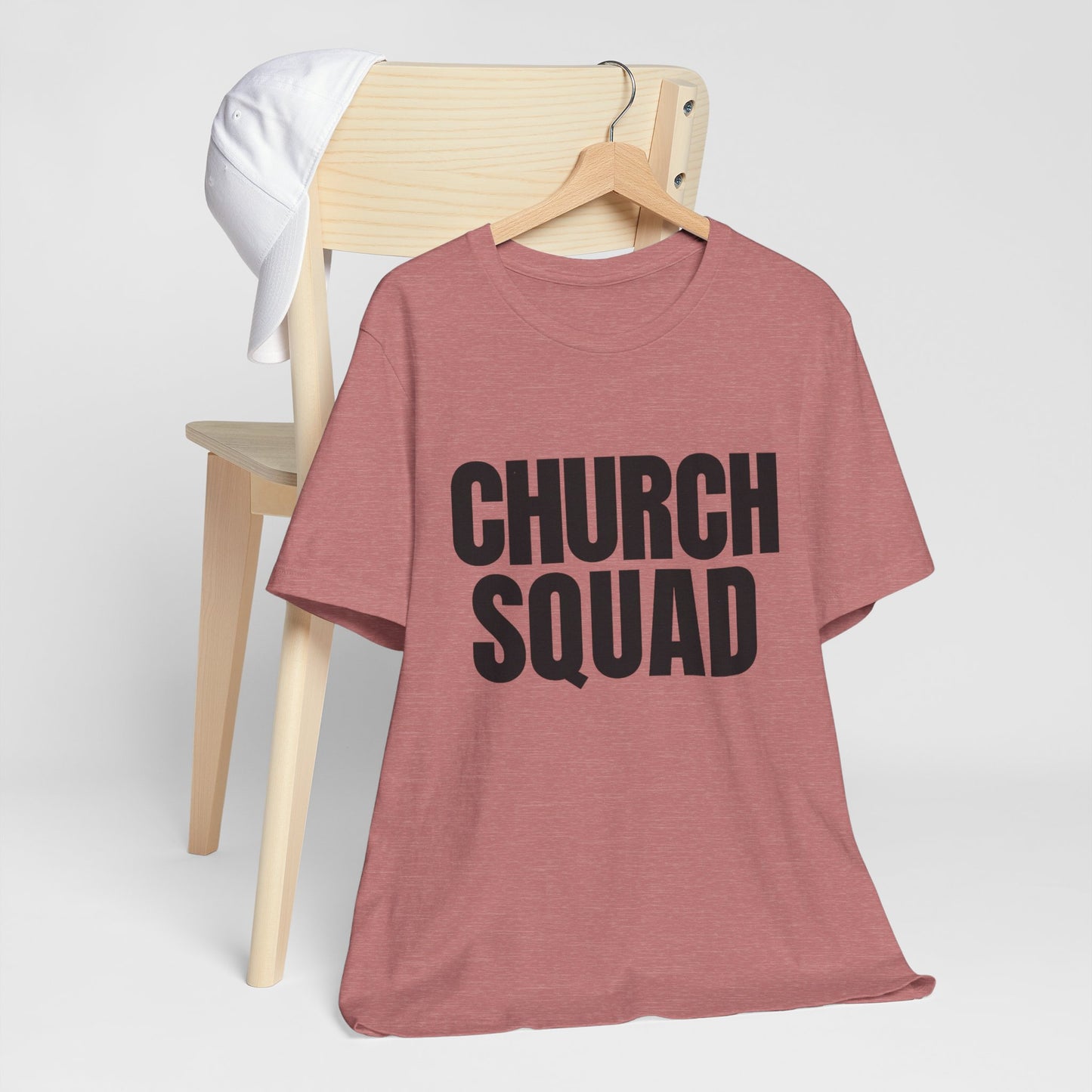Church Squad Unisex Tee, Christian Apparel, Group Outing Shirt, Faith-Based Gift, Church Events Clothing