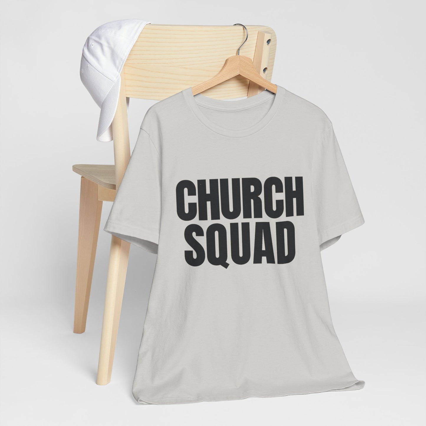 Church Squad Unisex Tee, Christian Apparel, Group Outing Shirt, Faith-Based Gift, Church Events Clothing