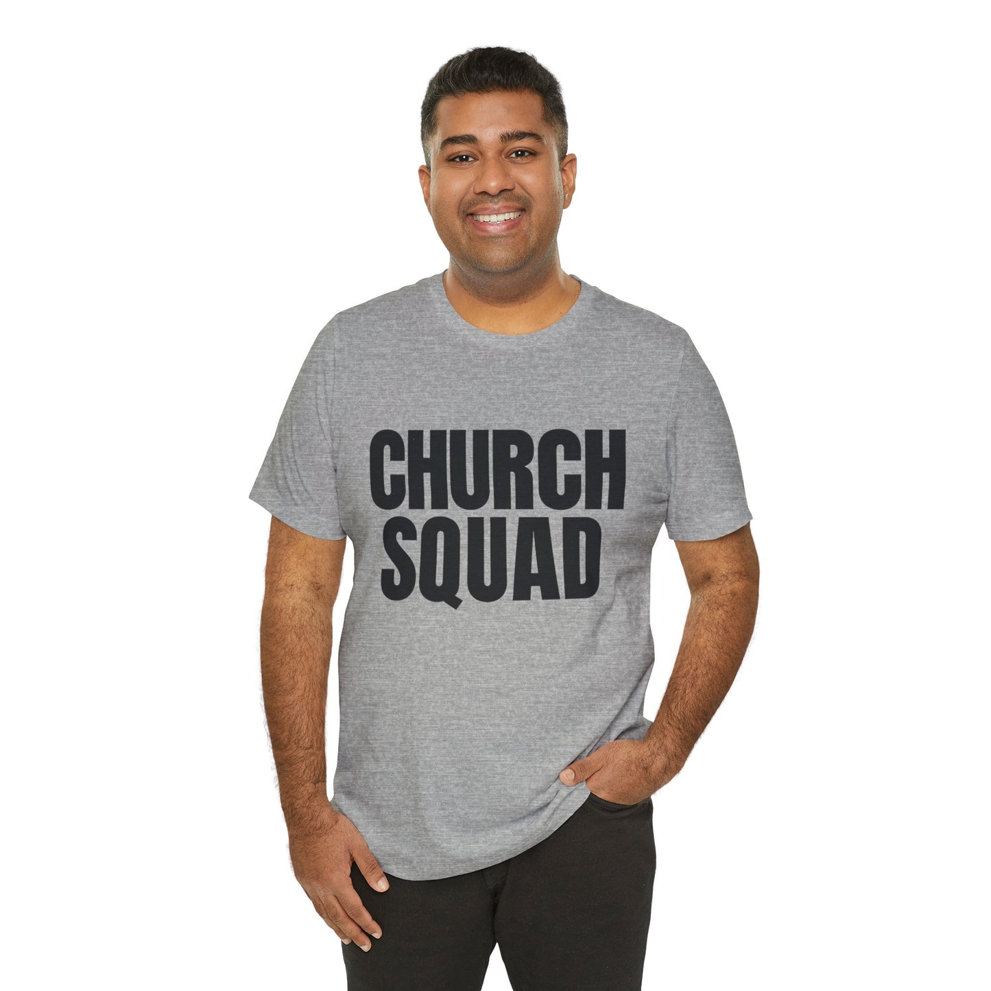 Church Squad Unisex Tee, Christian Apparel, Group Outing Shirt, Faith-Based Gift, Church Events Clothing