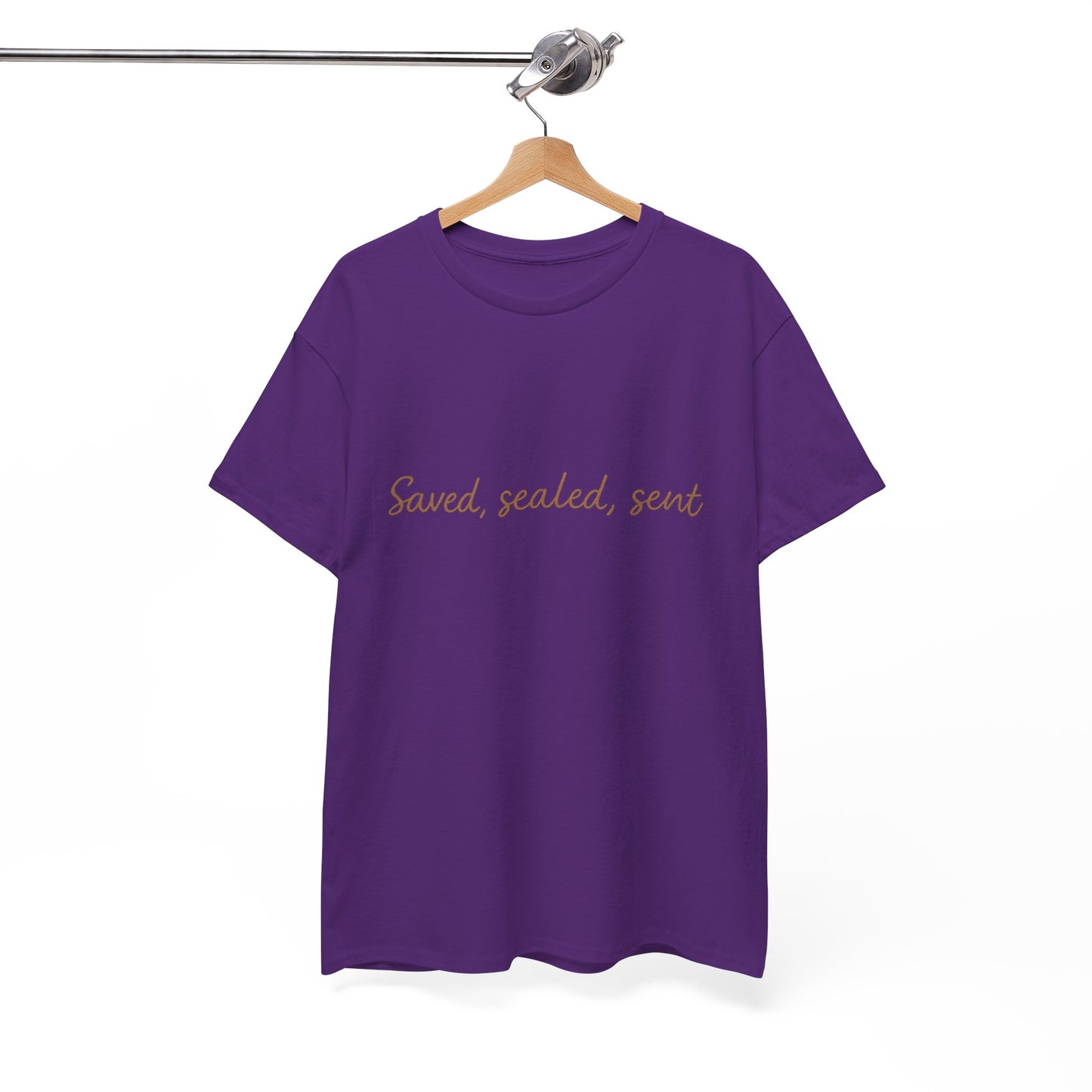 Saved. Sealed. Sent. T-Shirt – Bold Christian Mission Unisex Tee