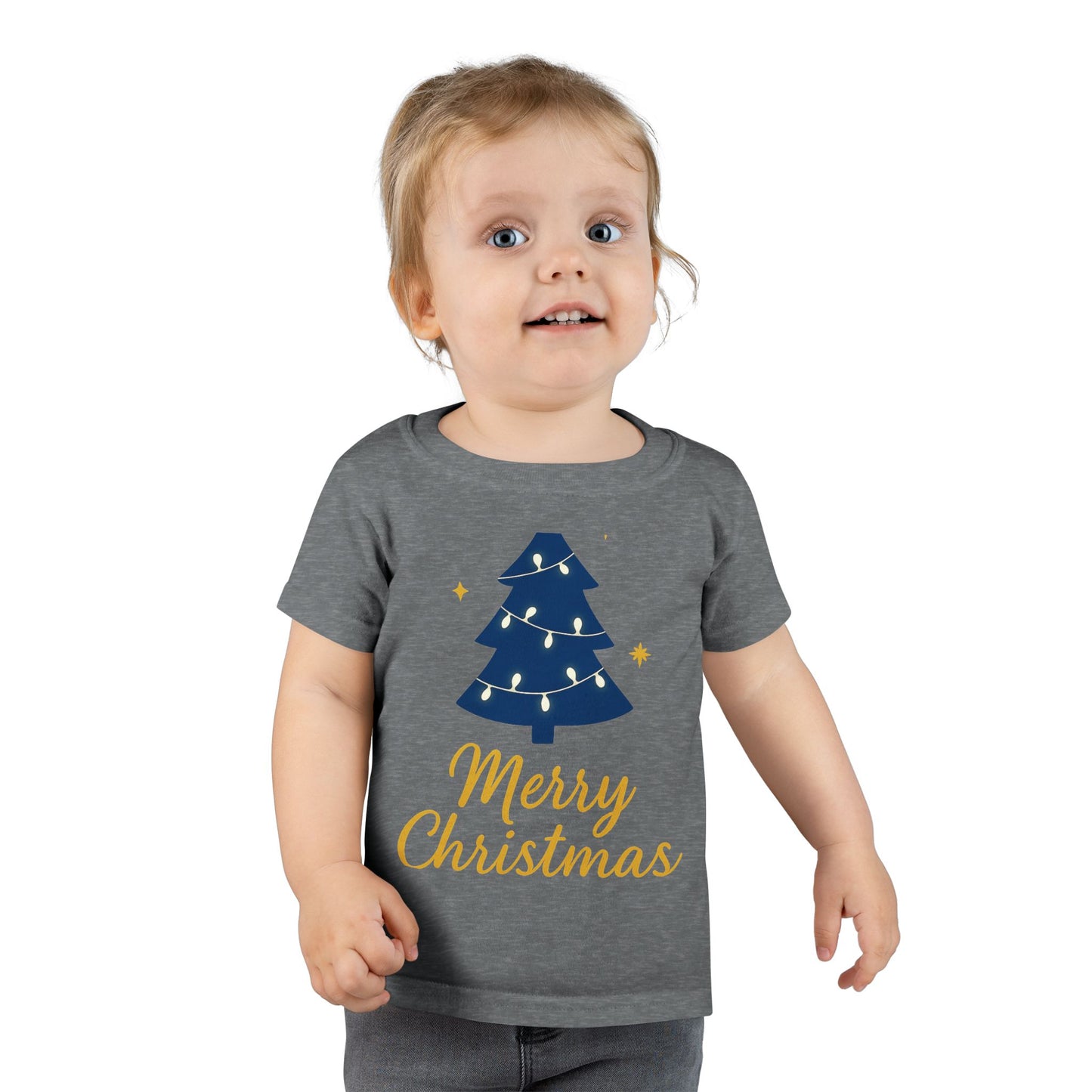 Merry Christmas Toddler T-Shirt – Christian Holiday Tee for Little Ones