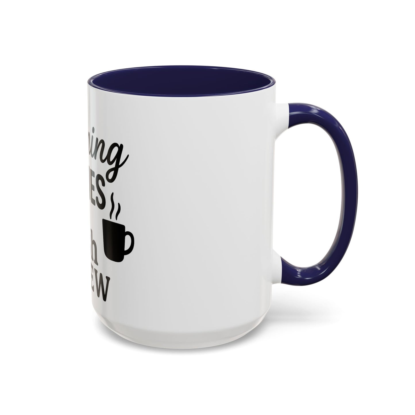 Morning Mercies & Fresh Brew Christian Mug – Lamentations 3:23 Inspired