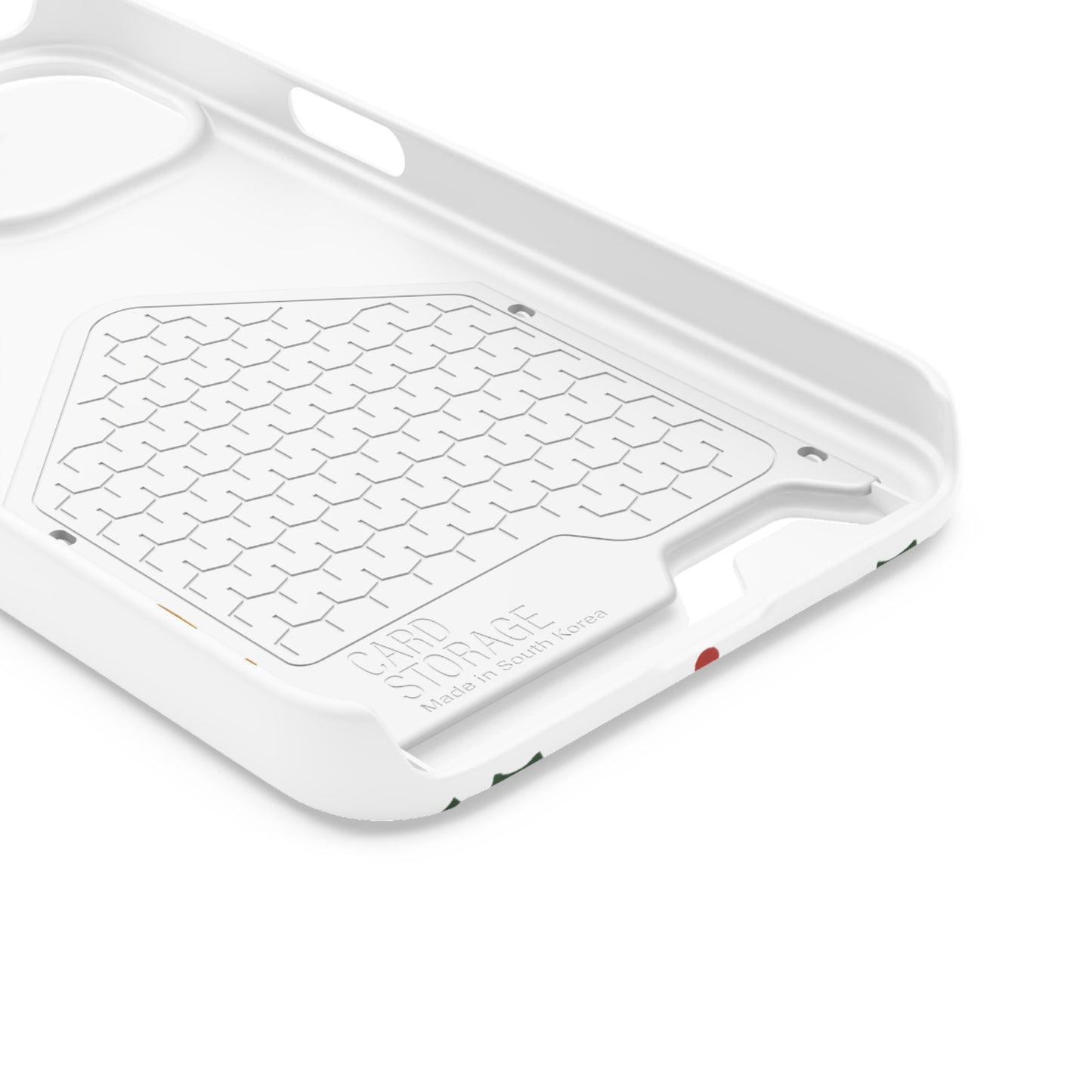 Christmas Phone Case with Card Holder - 'Born Is the King'