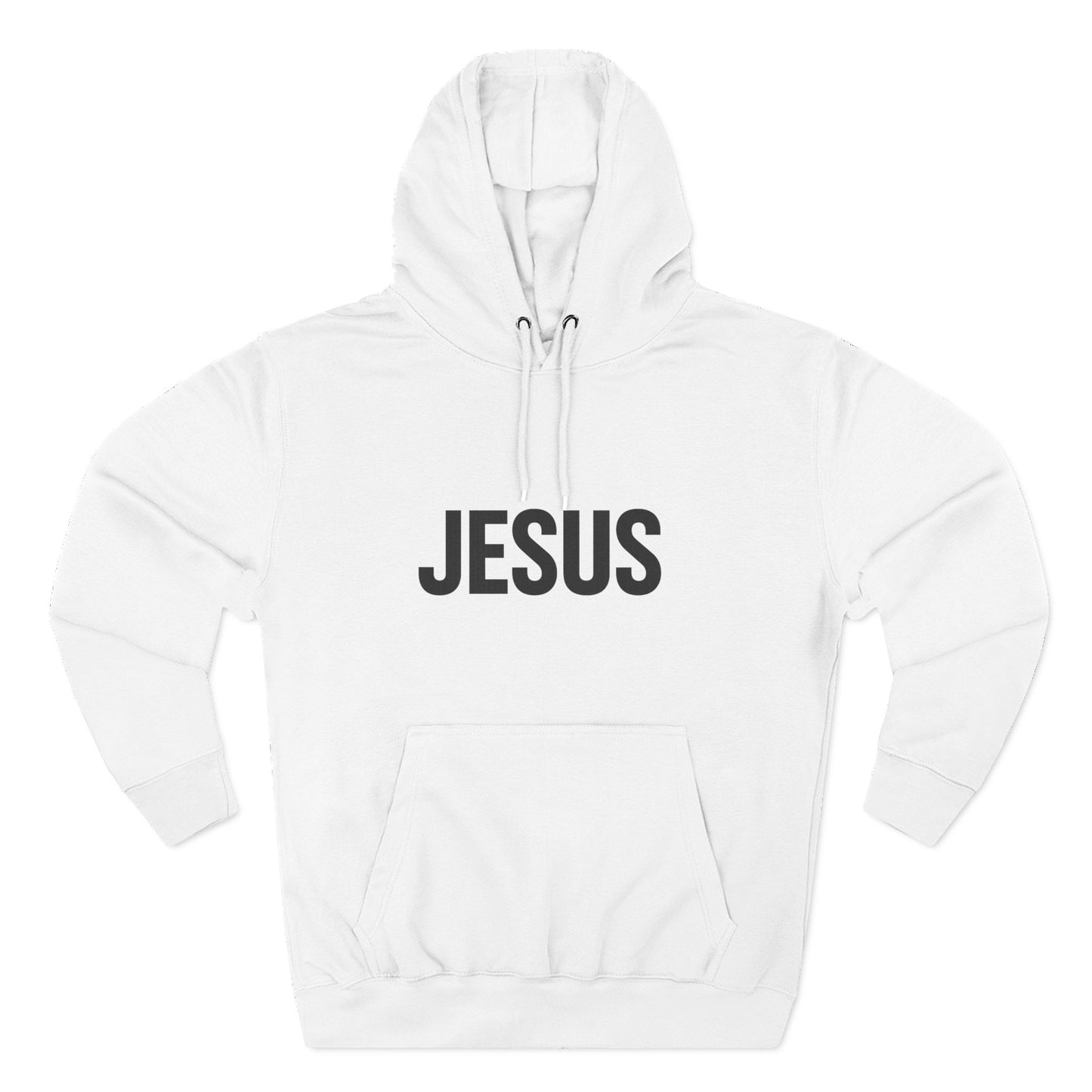 JESUS Unisex Hoodie – Bold Christian Statement Sweatshirt | Faithwear for Everyday Comfort