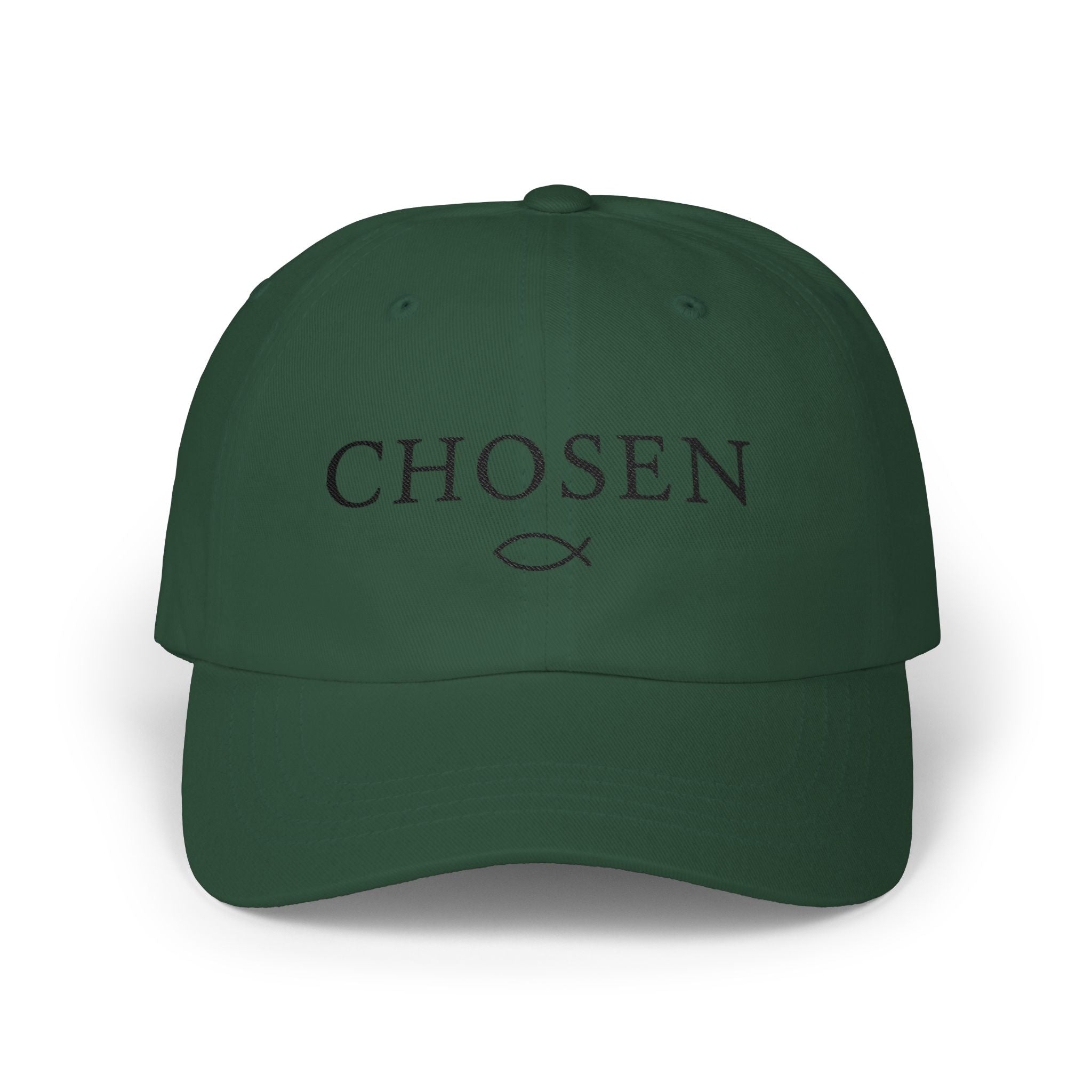 Chosen Classic Dad Cap | Unisex Christian Baseball Hat | Adjustable Faith Apparel Accessory