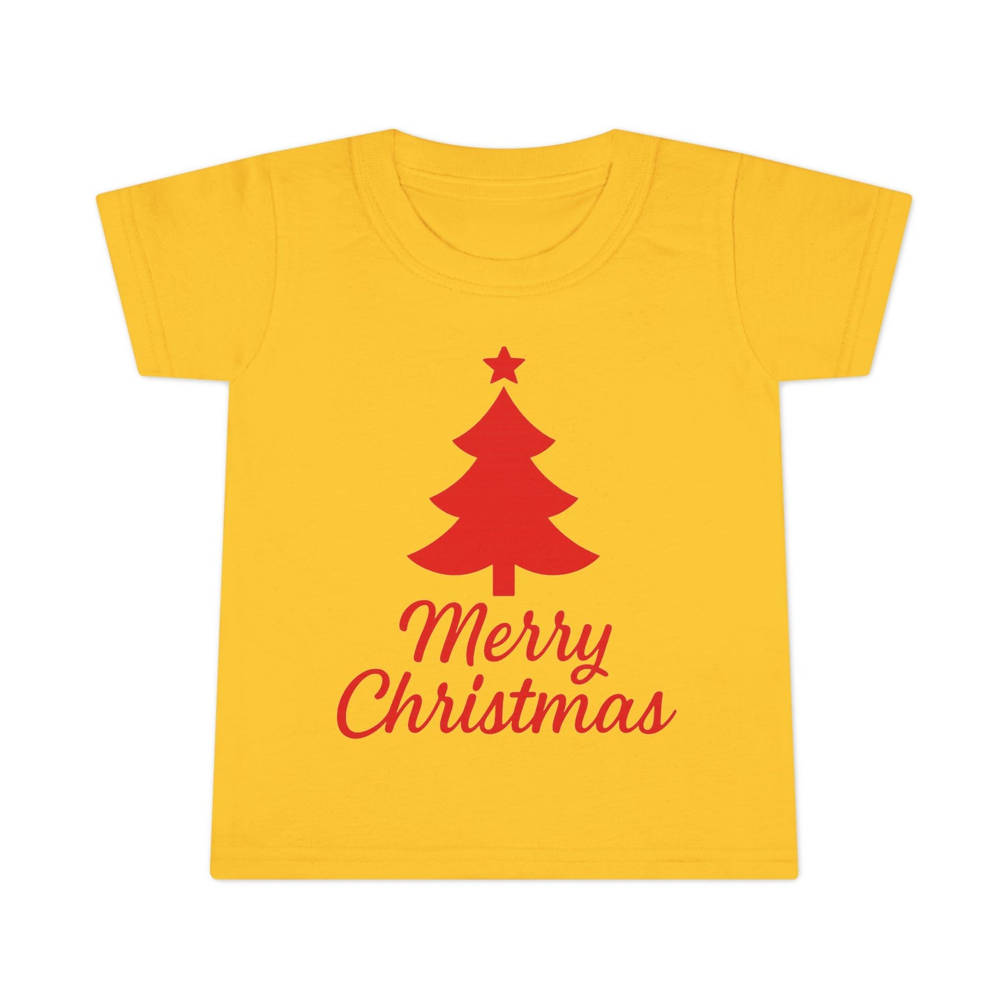 Merry Christmas Toddler T-Shirt – Christian Holiday Tee for Little Ones