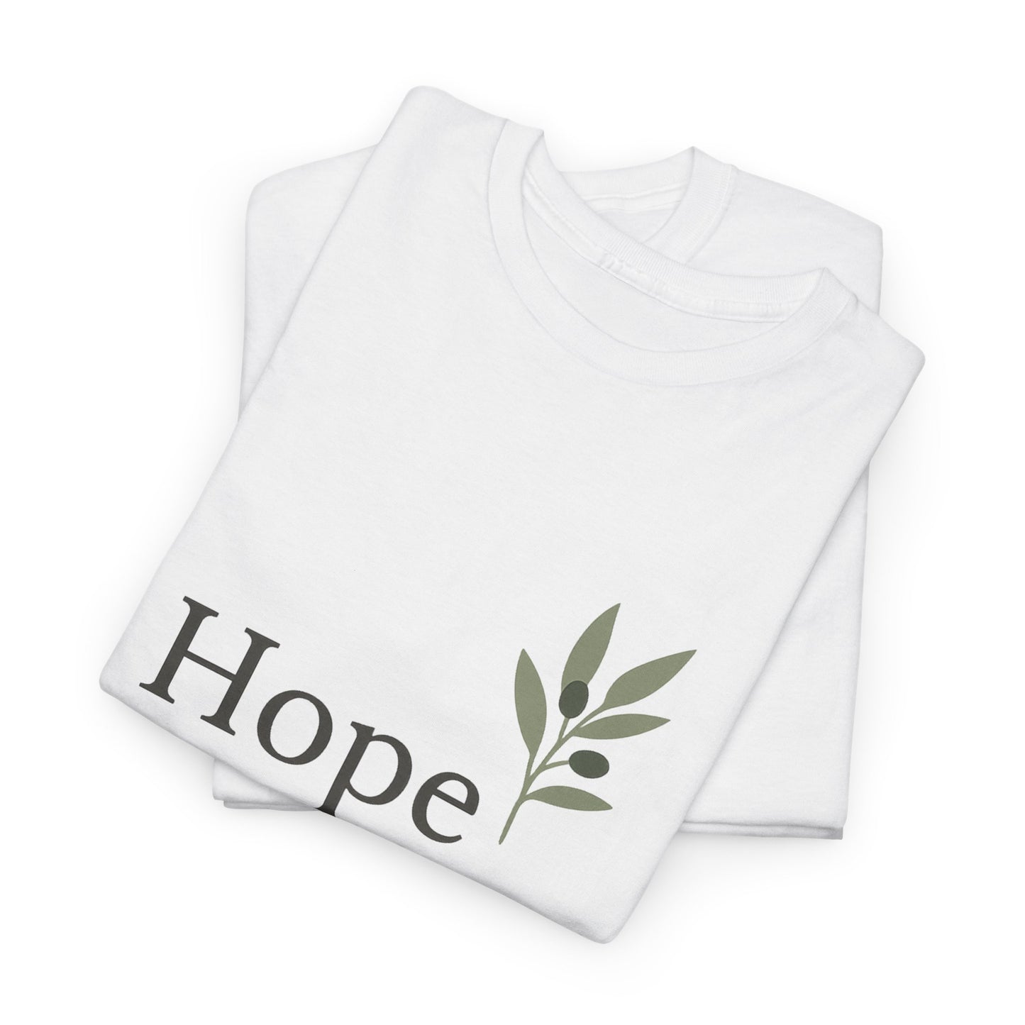 Hope T-Shirt – Christian Faith Unisex  Heavy CottonTee with Inspirational Message