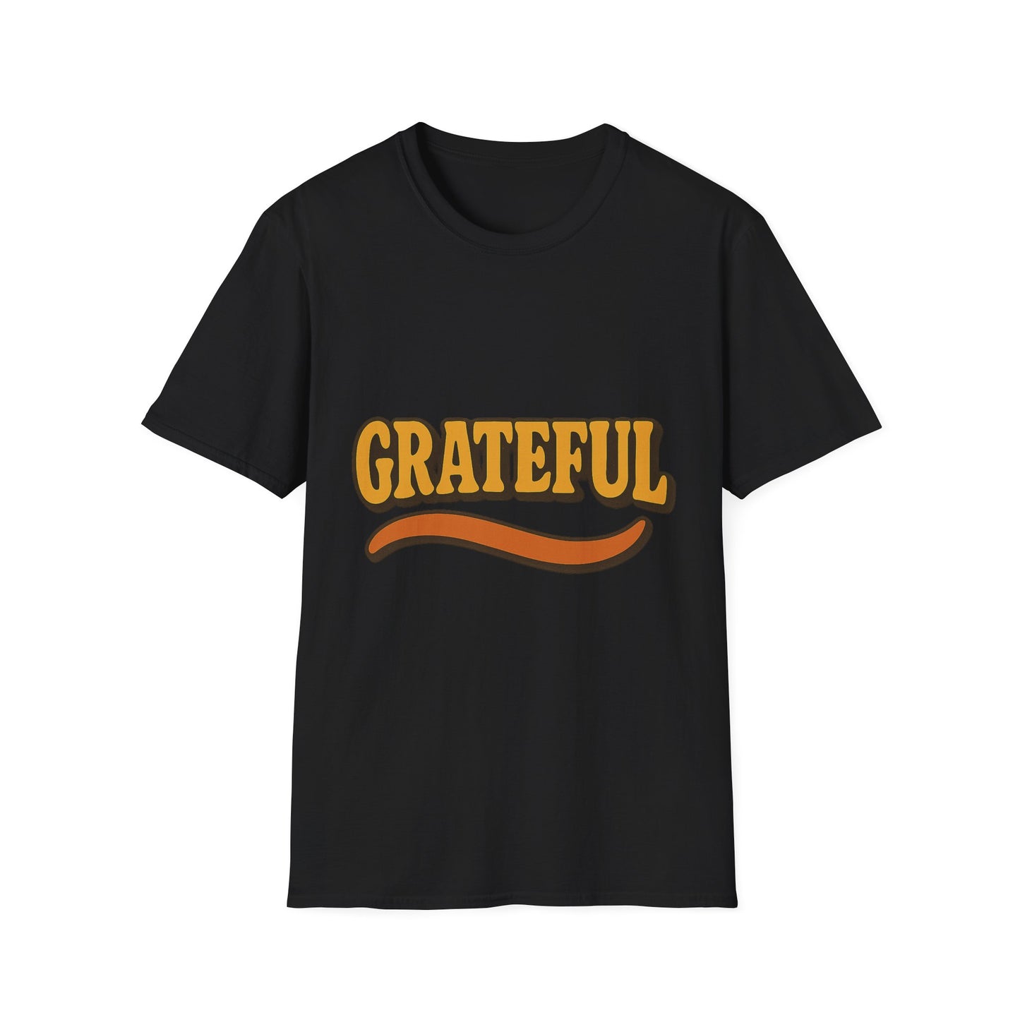 Grateful Softstyle Christian T-Shirt – Faith-Inspired Affirmation Tee for Women & Men