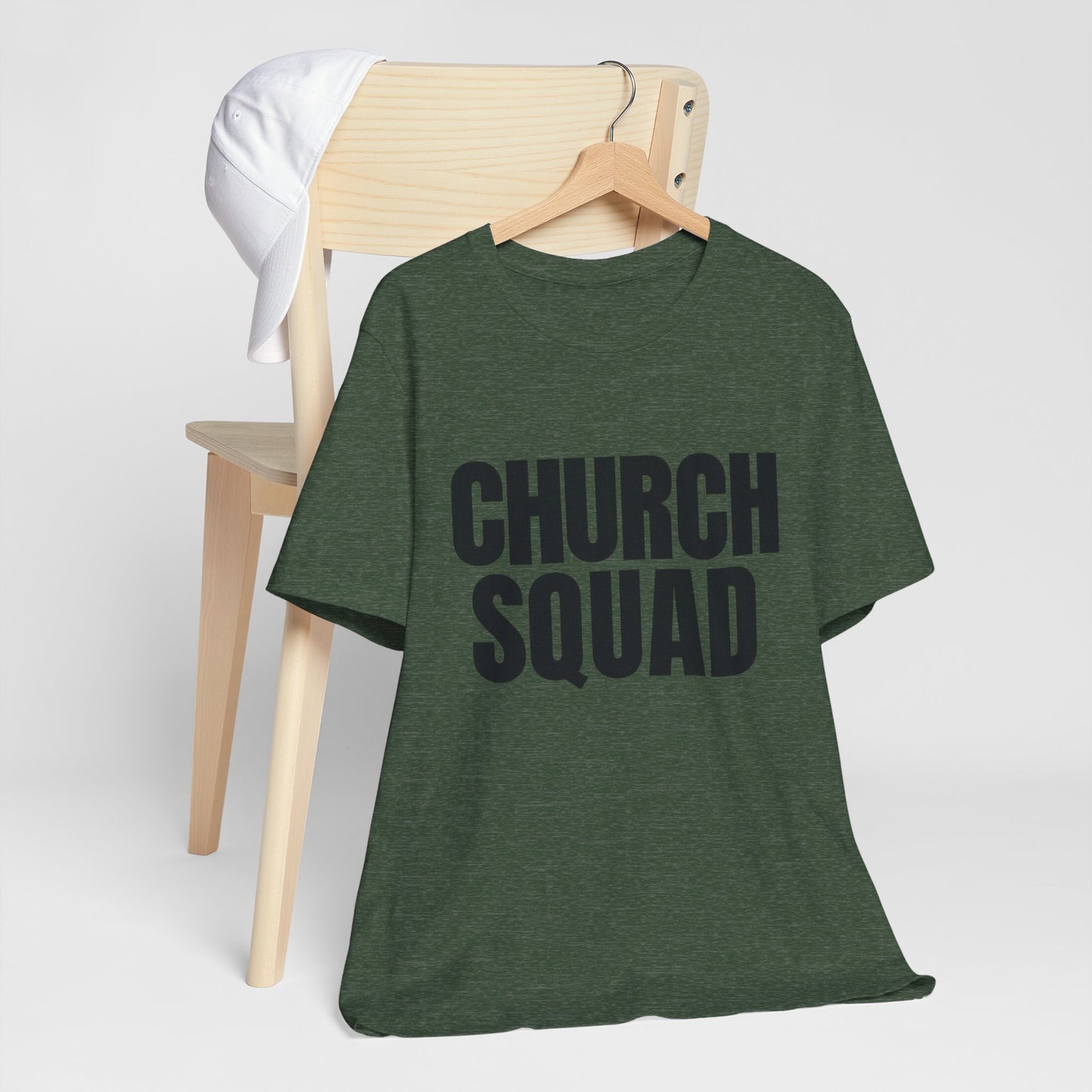 Church Squad Unisex Tee, Christian Apparel, Group Outing Shirt, Faith-Based Gift, Church Events Clothing