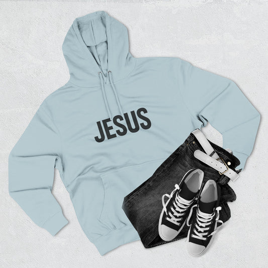 JESUS Unisex Hoodie – Bold Christian Statement Sweatshirt | Faithwear for Everyday Comfort