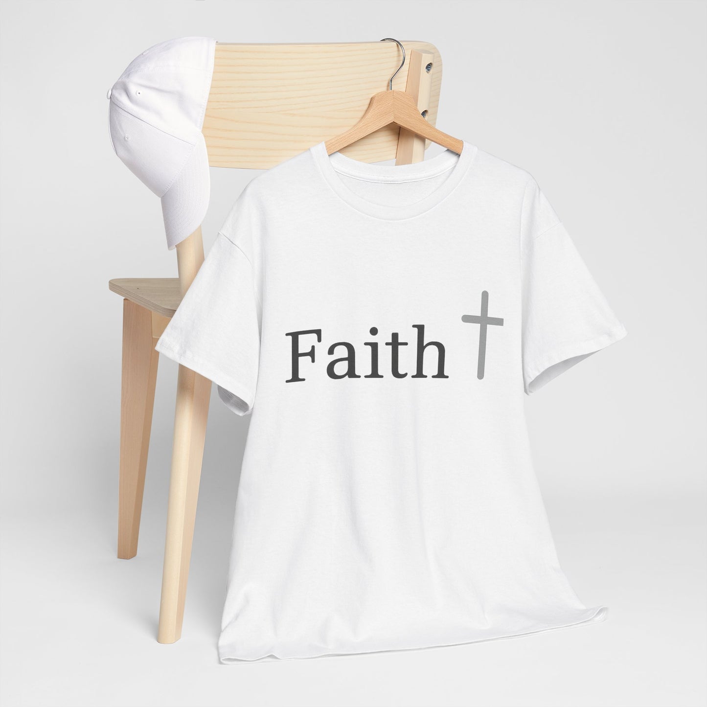 Faith T-Shirt – Christian Unisex Tee with Bold Spiritual Message