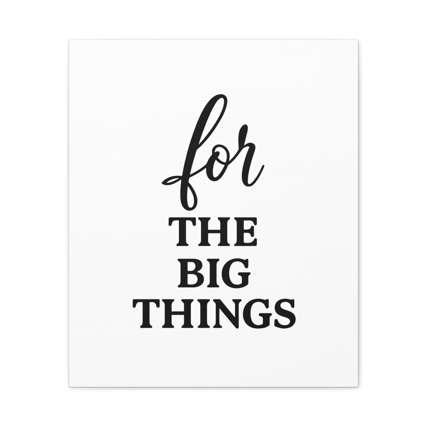 Grateful Wall Art | Inspirational Christian Home Decor - Matte Canvas, Stretched, 1.25"