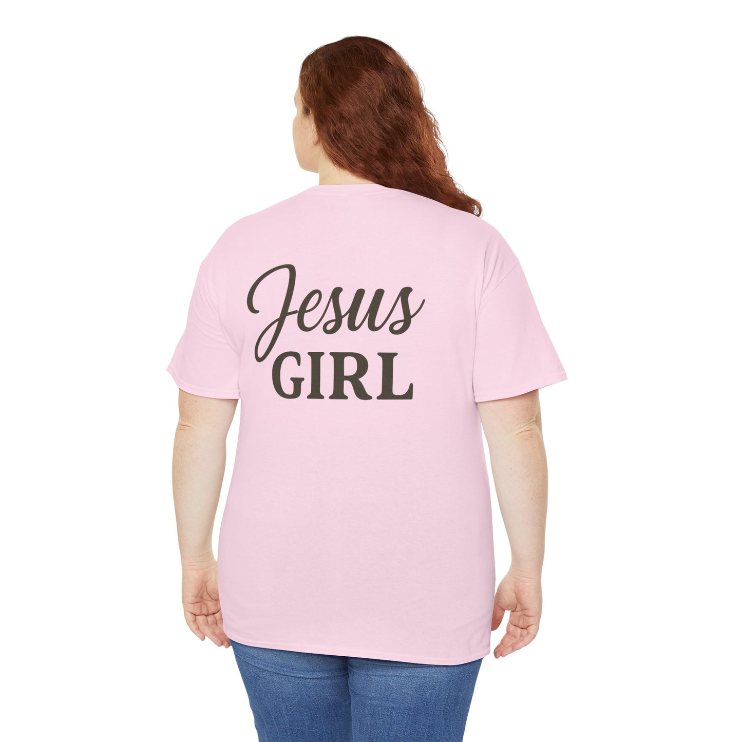 Jesus Girl Unisex Heavy Cotton Tee l Faith tee l Christian apparel