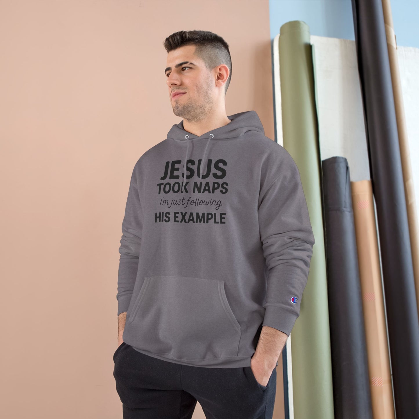 Jesus Took Naps Hoodie – Funny Christian Apparel for Faith & Rest