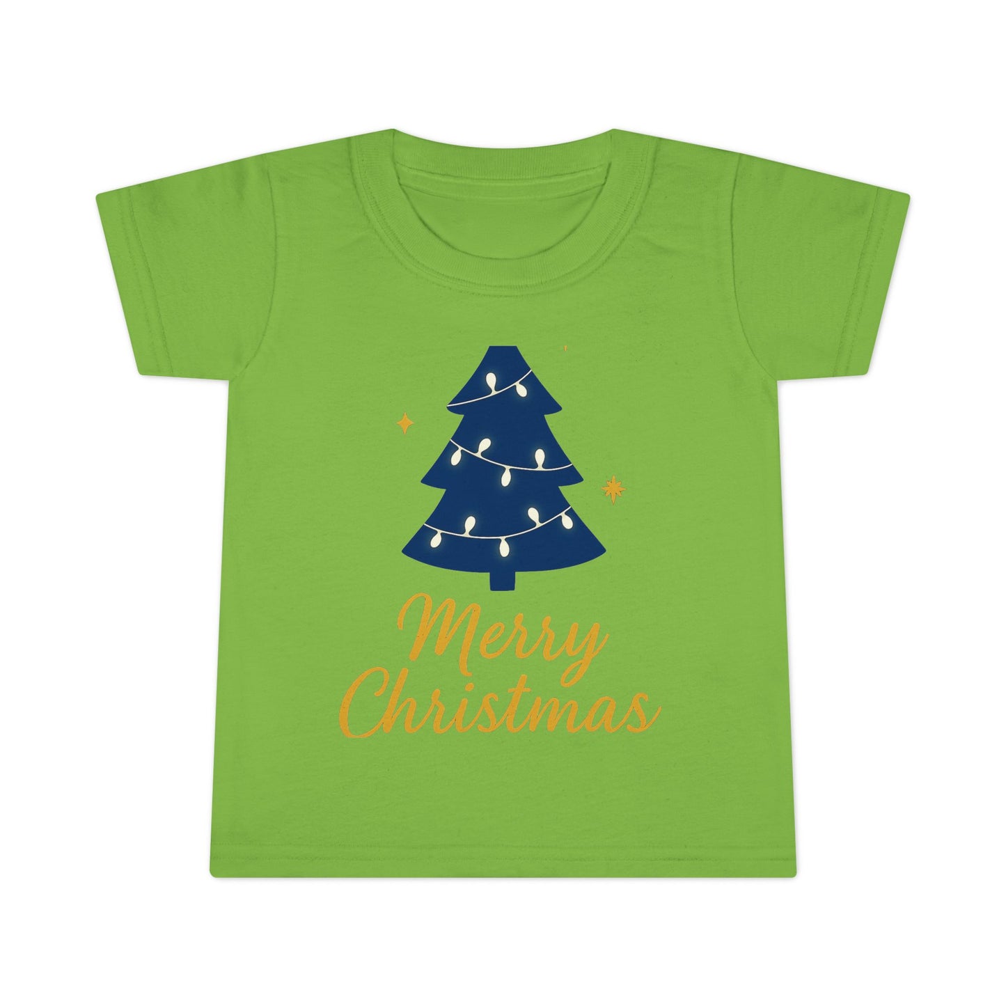 Merry Christmas Toddler T-Shirt – Christian Holiday Tee for Little Ones
