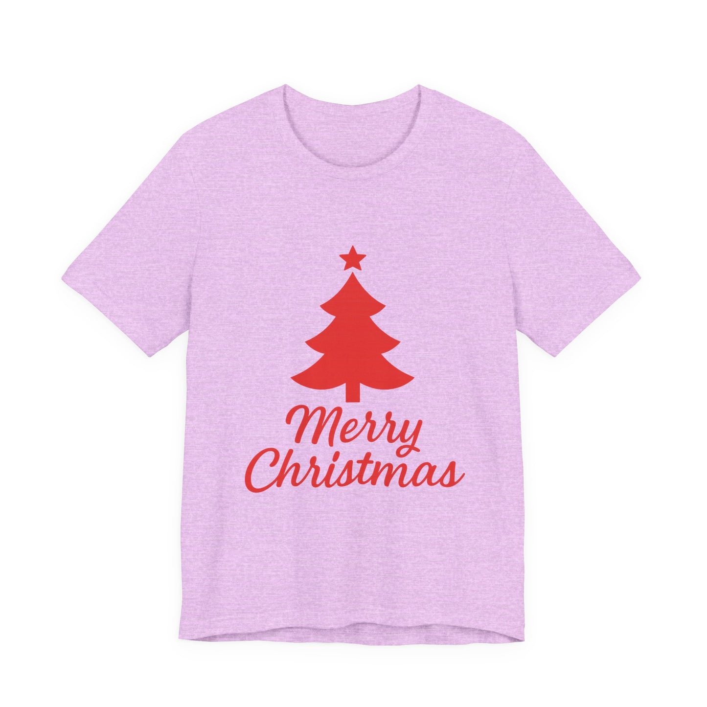 Merry Christmas Unisex Heavy Cotton Tee – Faith-Inspired Holiday Shirt