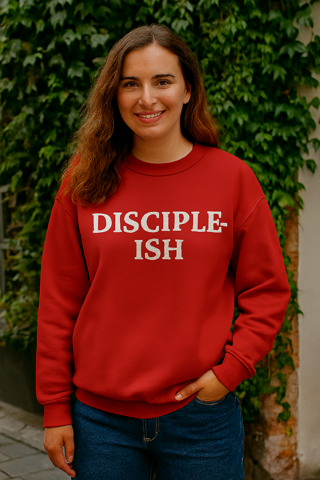 “Disciple-ish Unisex Christian Sweatshirt”